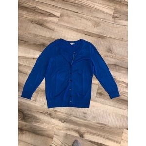 Halogen blue cardigan